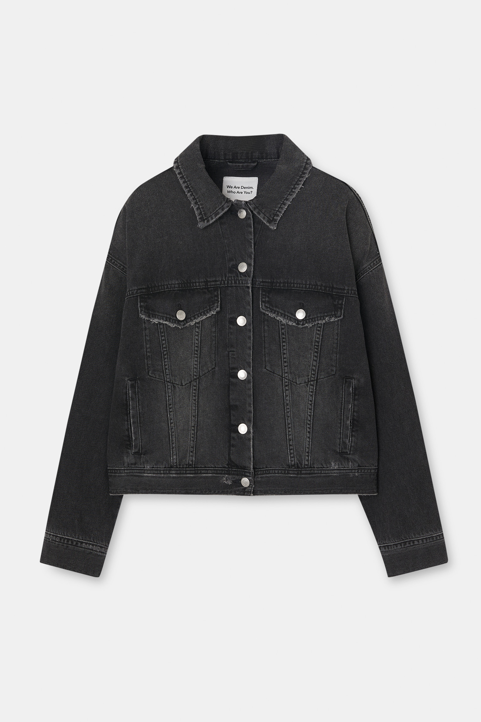 Basic denim jacket | PULL and BEAR UK