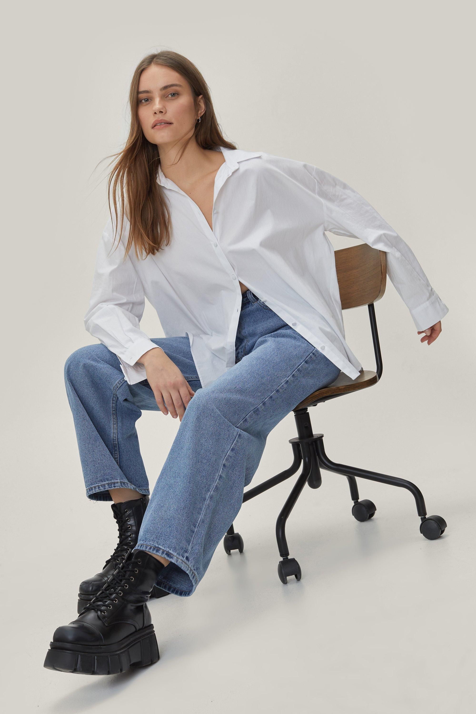 High-Waisted and Oversized Wide-Leg Jeans | NastyGal (US & CA)