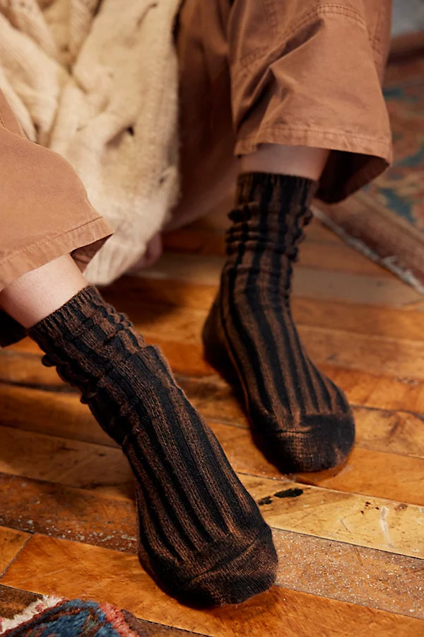 Overdyed Trouser Socks | Free People (Global - UK&FR Excluded)