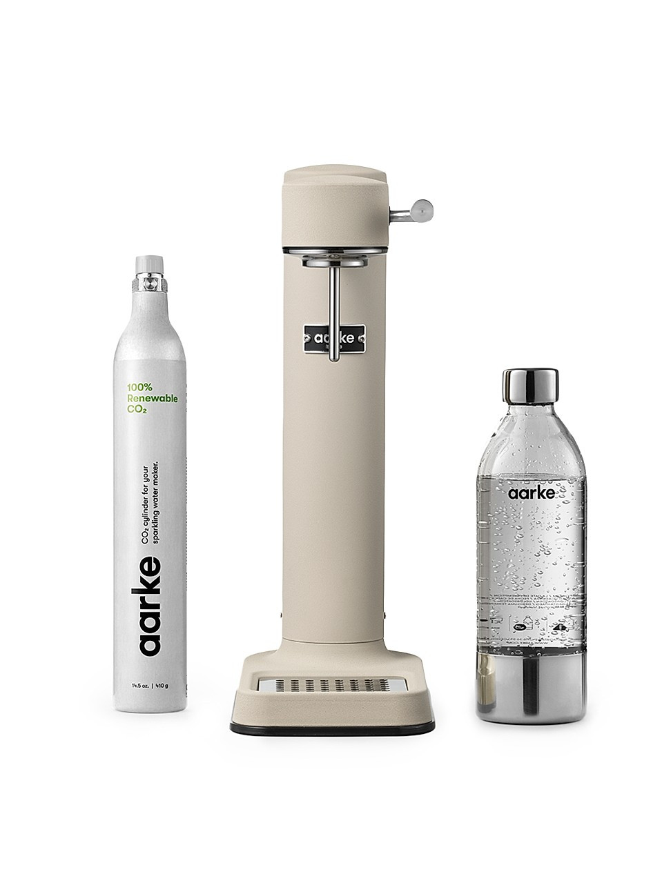 Sparkling Water Carbonator III & CO2 Cylinder - Sand | Saks Fifth Avenue