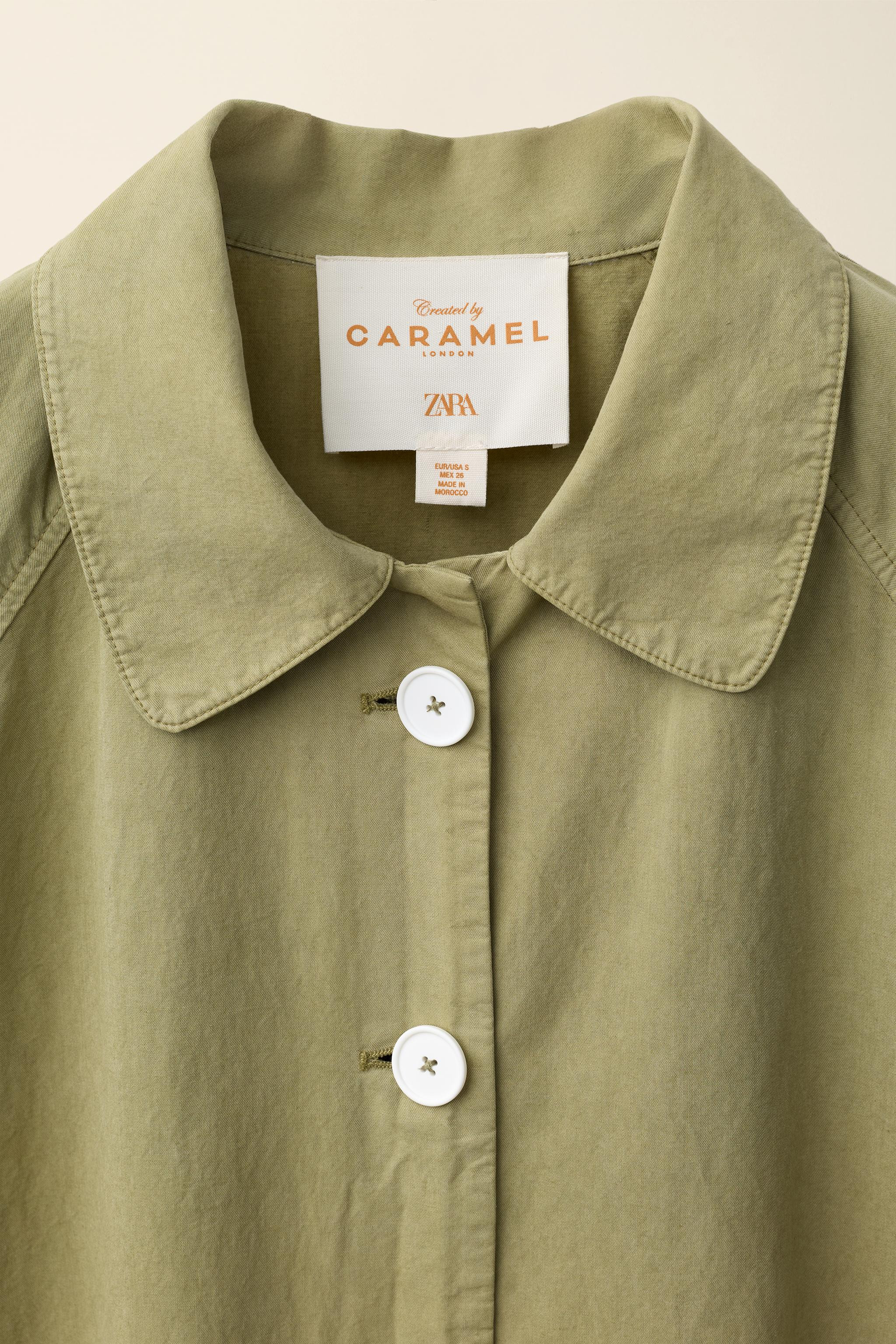 TRENCH COAT CREATED BY CARAMEL LONDON X ZARA | Zara UK