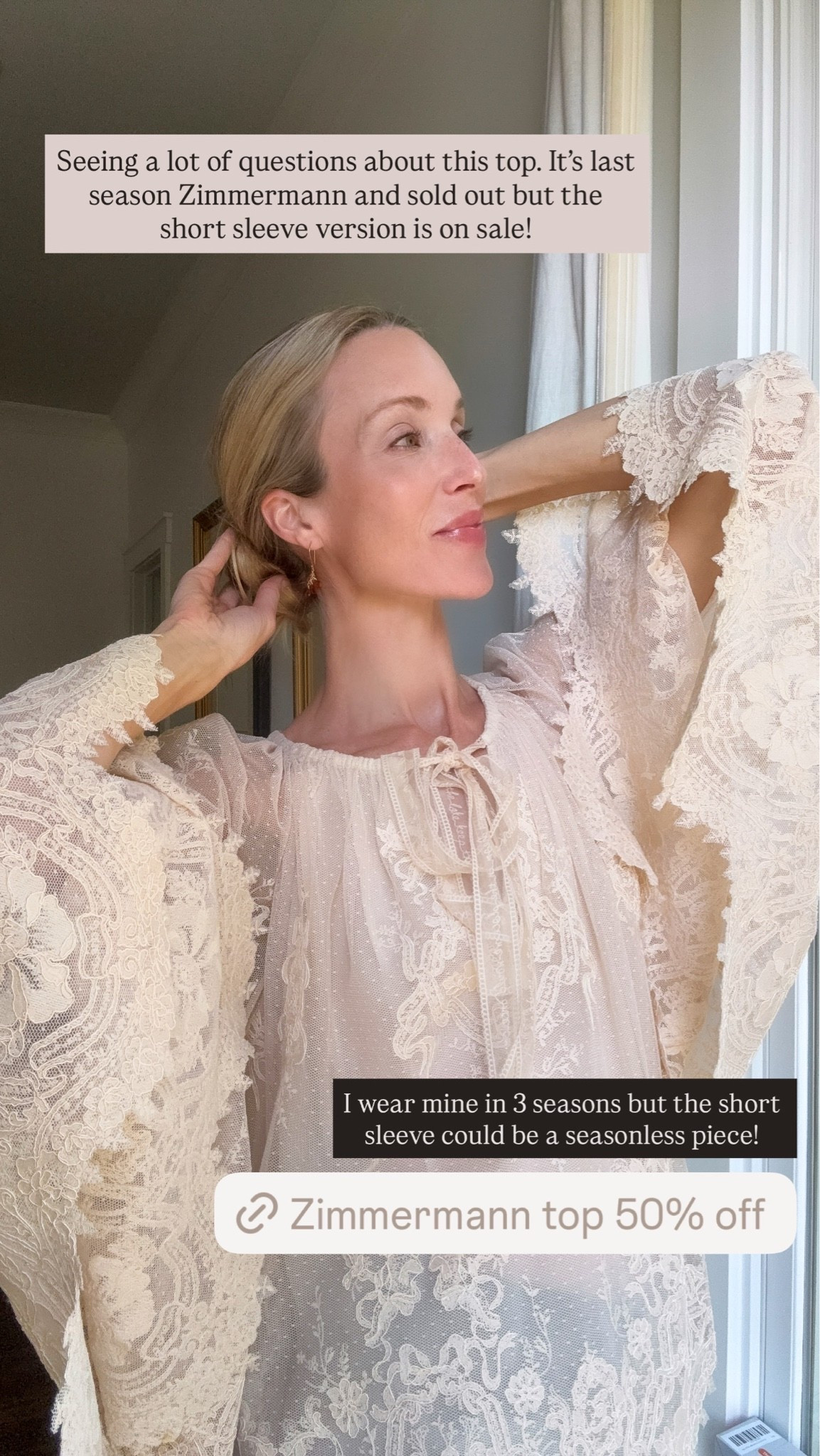 Short sleeve version of my lace top on sale! Still a splurge, but you will wear it all fall and it’s gorgeous in person 🫶🏻

fall blouse, fall tops, lace top

#LTKgrwm #LTKootd #LTKSeasonal