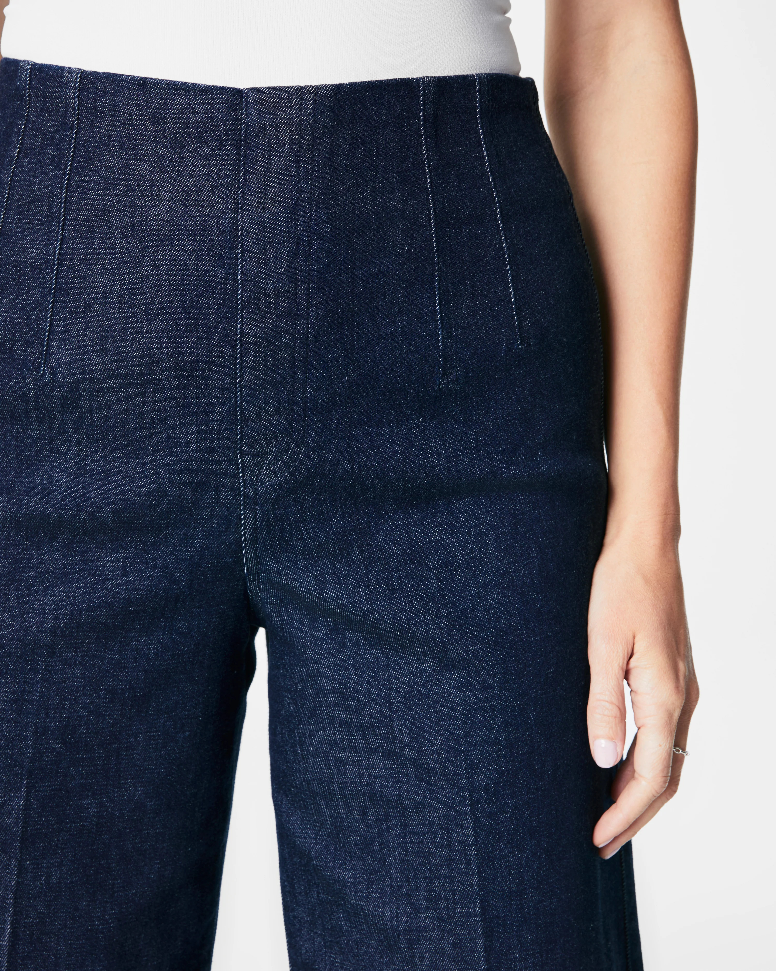 Zero Waist Jeans – Sculpting Cropped Style | SPANX | Spanx