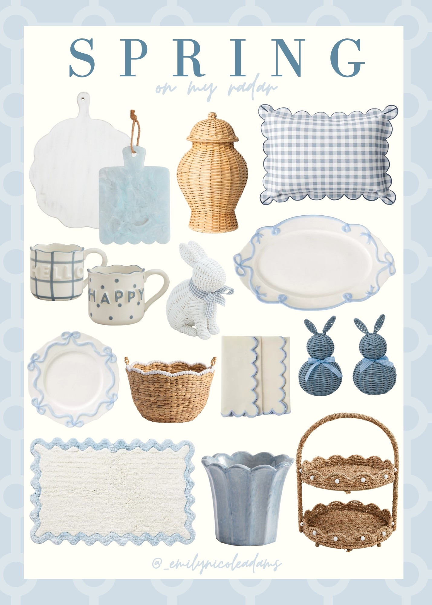 Spring On My Radar Decor🩵 spring decor, spring favorites, spring arrivals, spring ready, spring decor, spring home, Easter decor, Easter arrivals, Easter decor, Easter finds, coastal grandmother, coastal grandma, coastal decor, neutral home, grand millennial 

#LTKHome #LTKSeasonal #LTKSpringSale