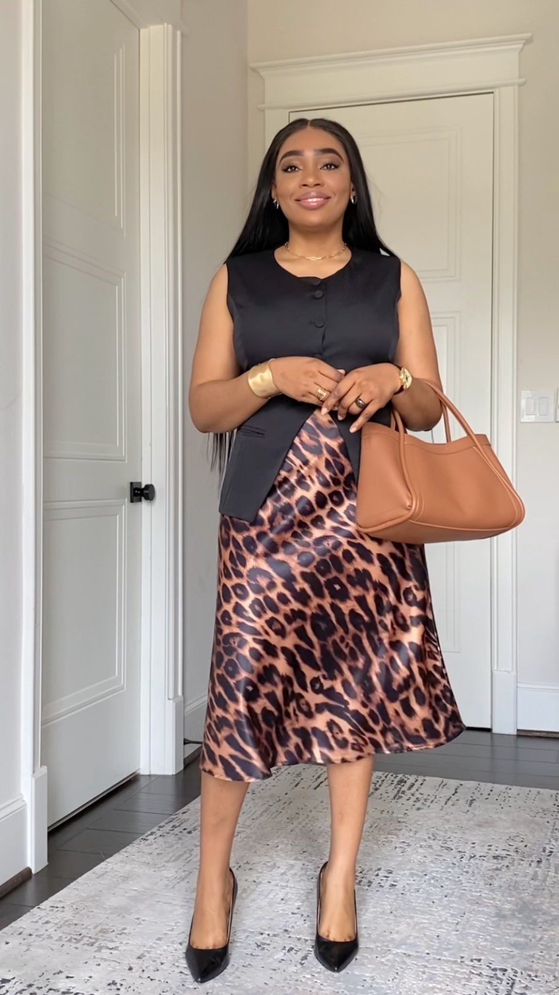 Silk skirt
