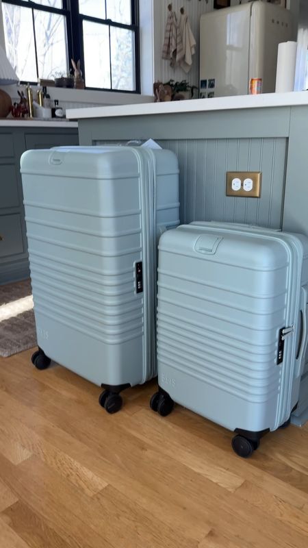 THIS LUGGAGE COLOR !!!!! Not only is it so beautiful but there are sooo many compartments and it comes with 2 laundry bags too!! I got the large check in and carry on! #beis #beisluggage

#LTKSeasonal #LTKtravel
