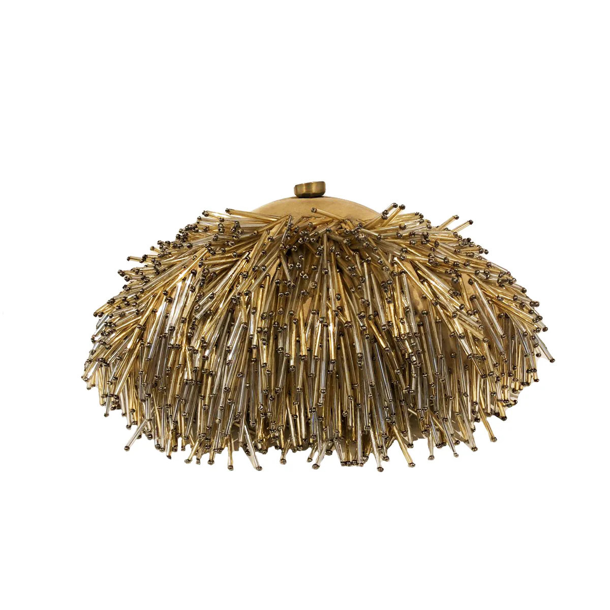 Gold Fringe Clutch | Jennifer Miller Jewelry
