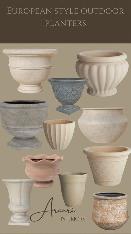 Found a TON of beautiful and affordable European style planters from At Home… rounded up the ones I got and some others I want! 

#LTKSeasonal #LTKhome