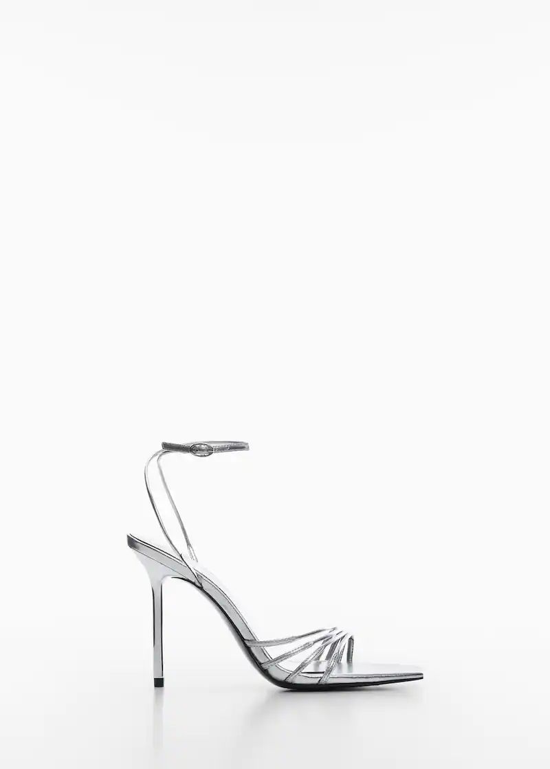 Strappy heeled sandals | MANGO (US)