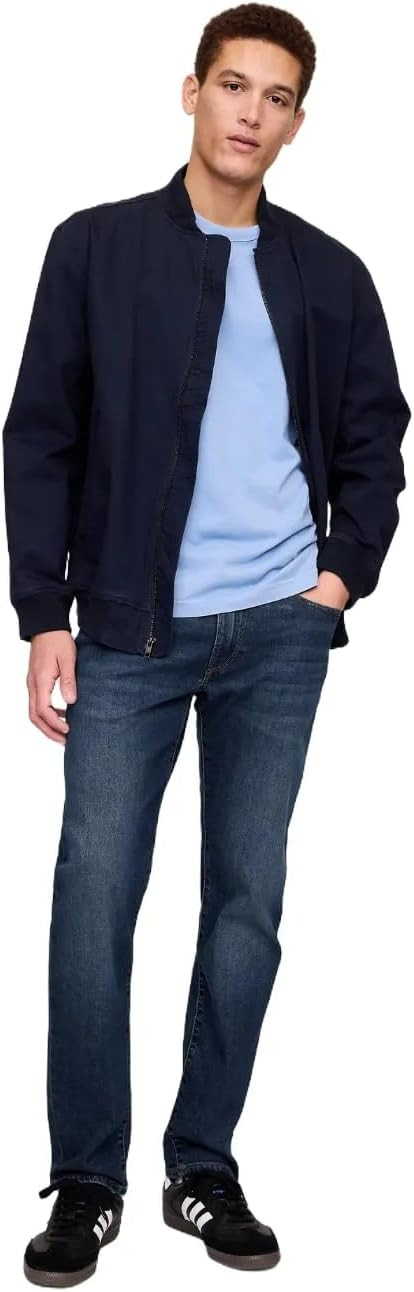 GAP Men's Straight Fit Denim Jeans | Amazon (US)