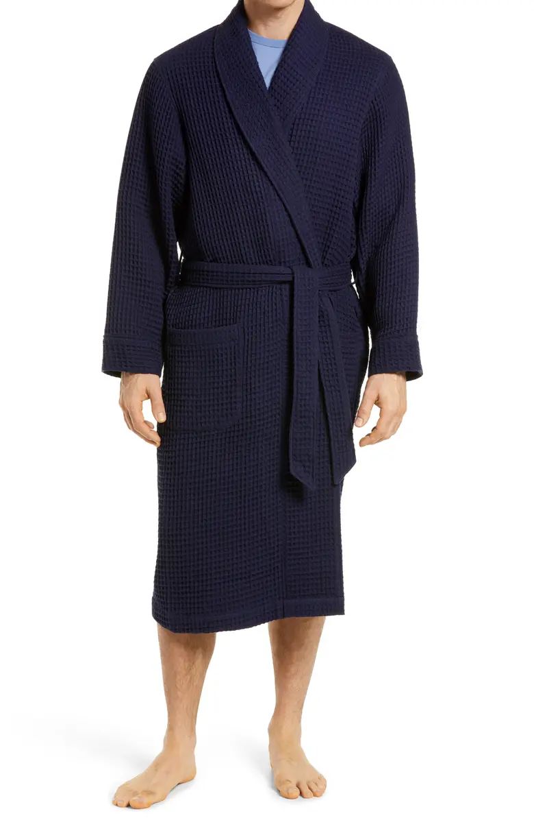 Men's Waffle Knit Cotton Robe | Nordstrom