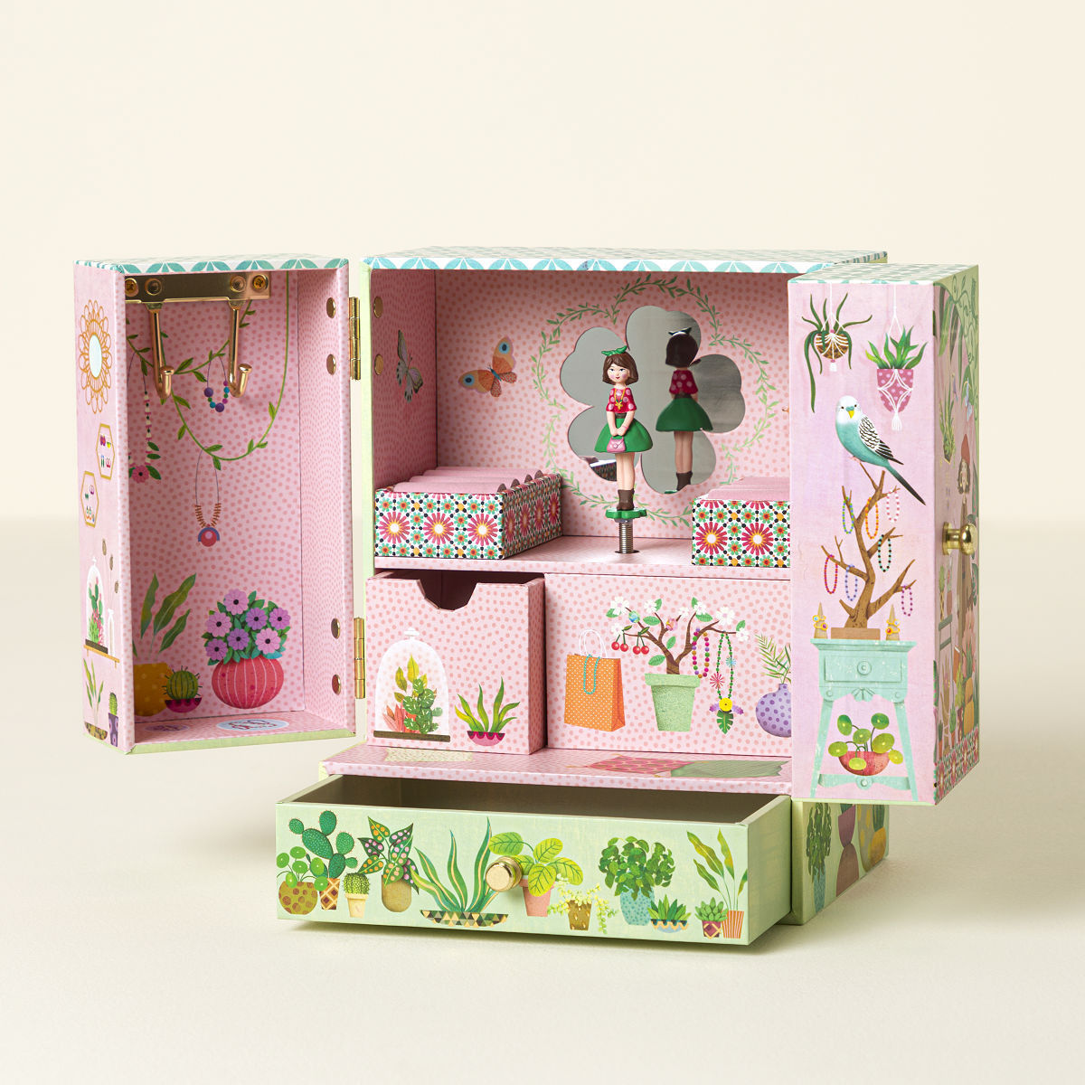 Gorgeous Greenhouse Musical Treasure Box | UncommonGoods