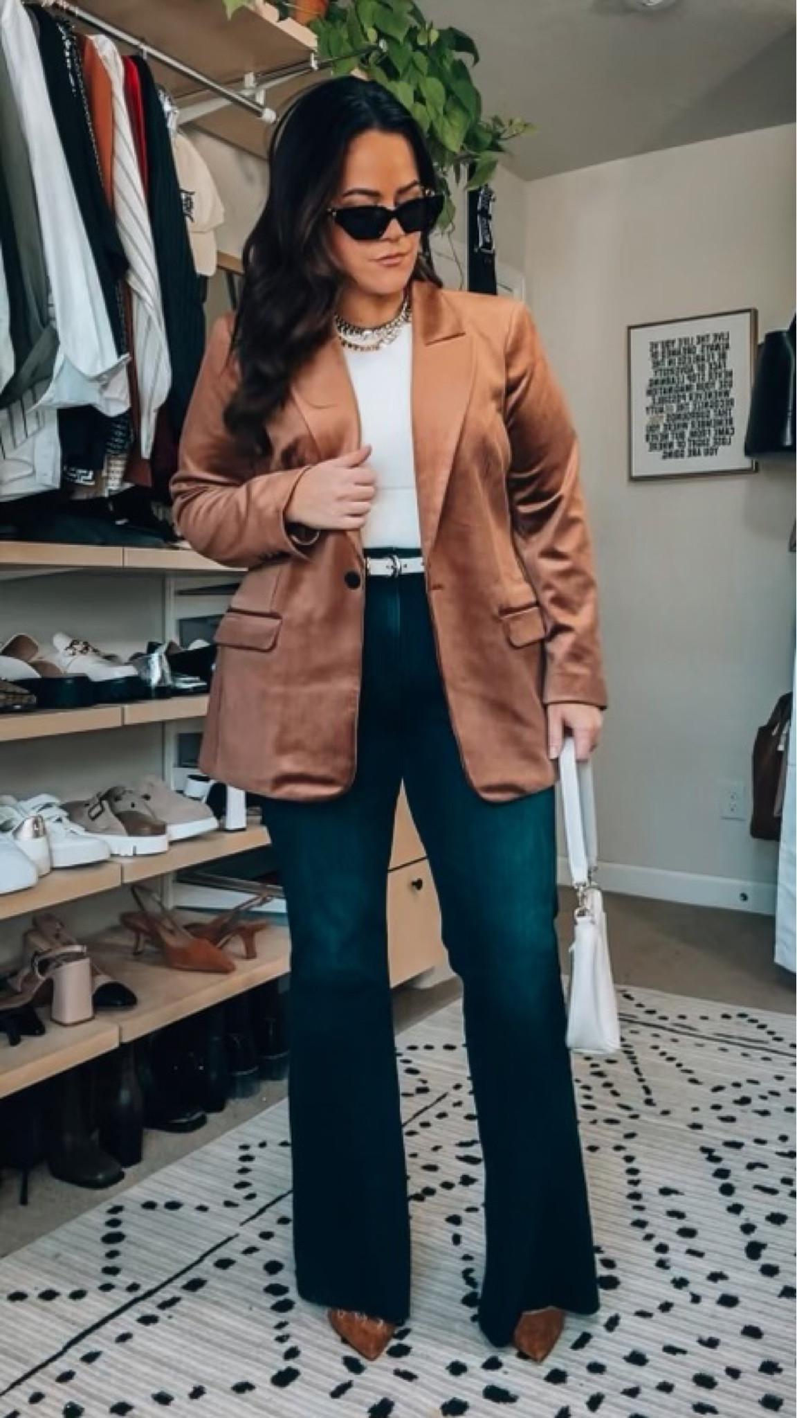 Midsize - Blazer - Trousers- Top - Bottom - Sunglasses - Heels - Purse - Workwear @express #ExpressPartner

#LTKmidsize #LTKstyletip