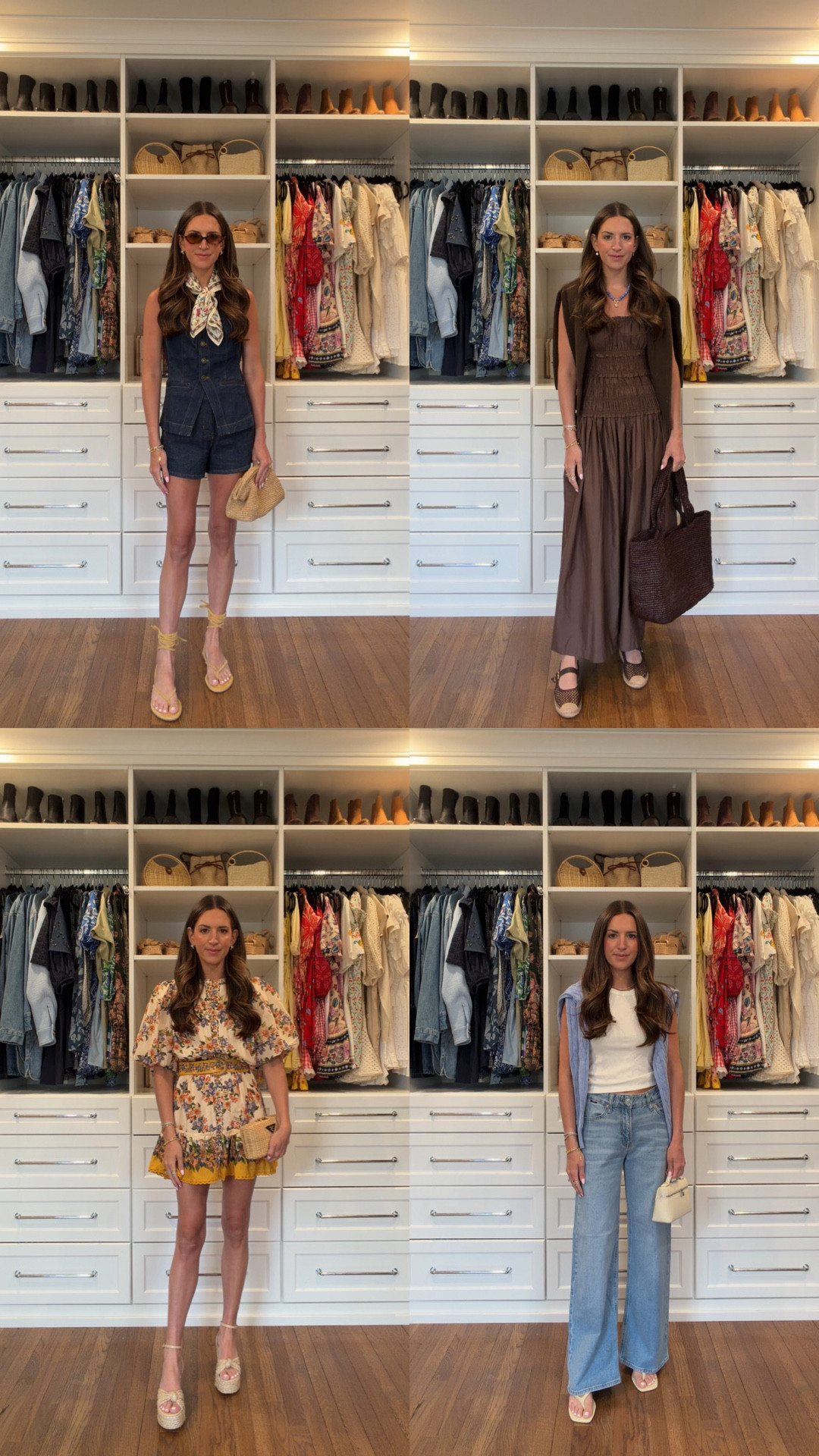 Spring outfits 
Spring tends 
Spring dress 
Shorts
Sandals 
Raffia bag 

#LTKgrwm #LTKootd #LTKSeasonal