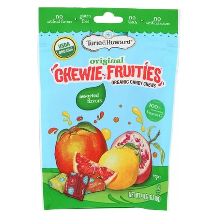 (36 Pack) TORIE & HOWARD CHEWIE FRUITIES, ASSORTED FLAVORS, 4 OZ. | Walmart (US)