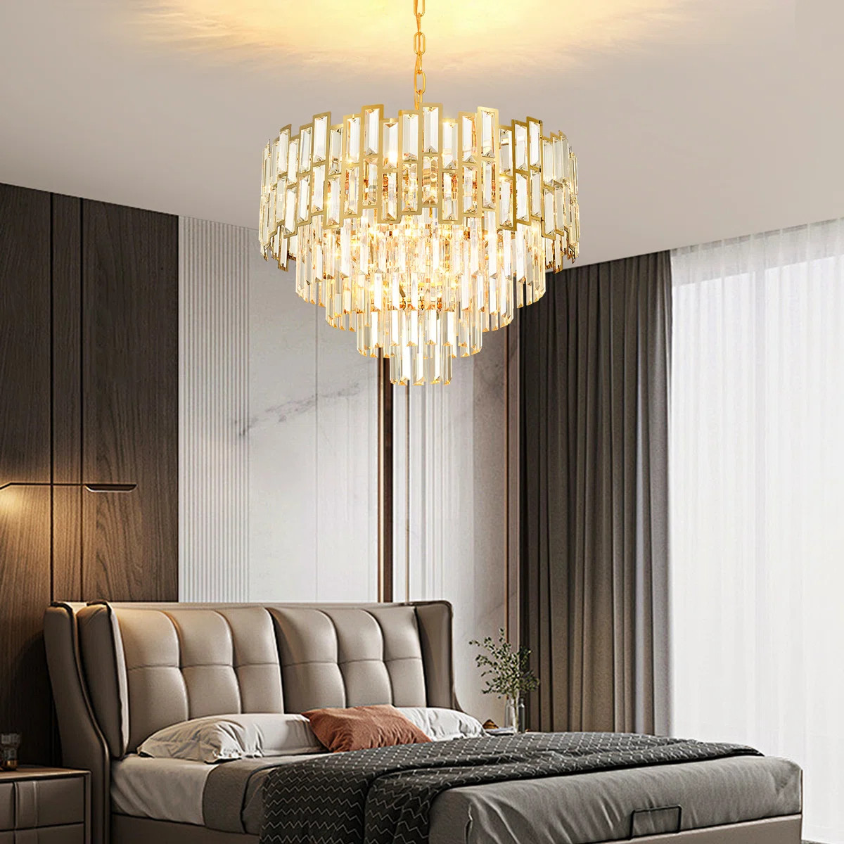 Michoel Dimmable Tiered Chandelier | Wayfair North America