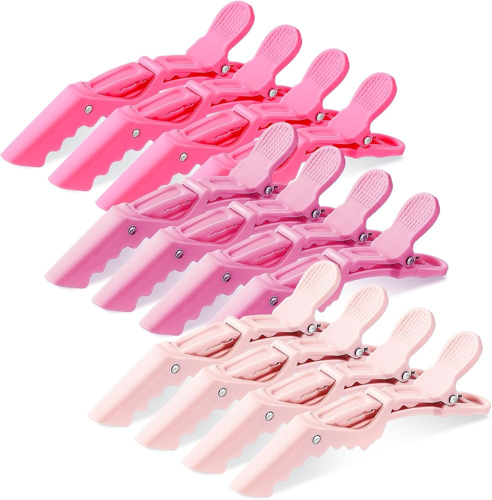 Havawish 12 Pcs Alligator Clips for Hair Styling Matte Alligator Crocodile Clips for Women Hair S... | Amazon (US)