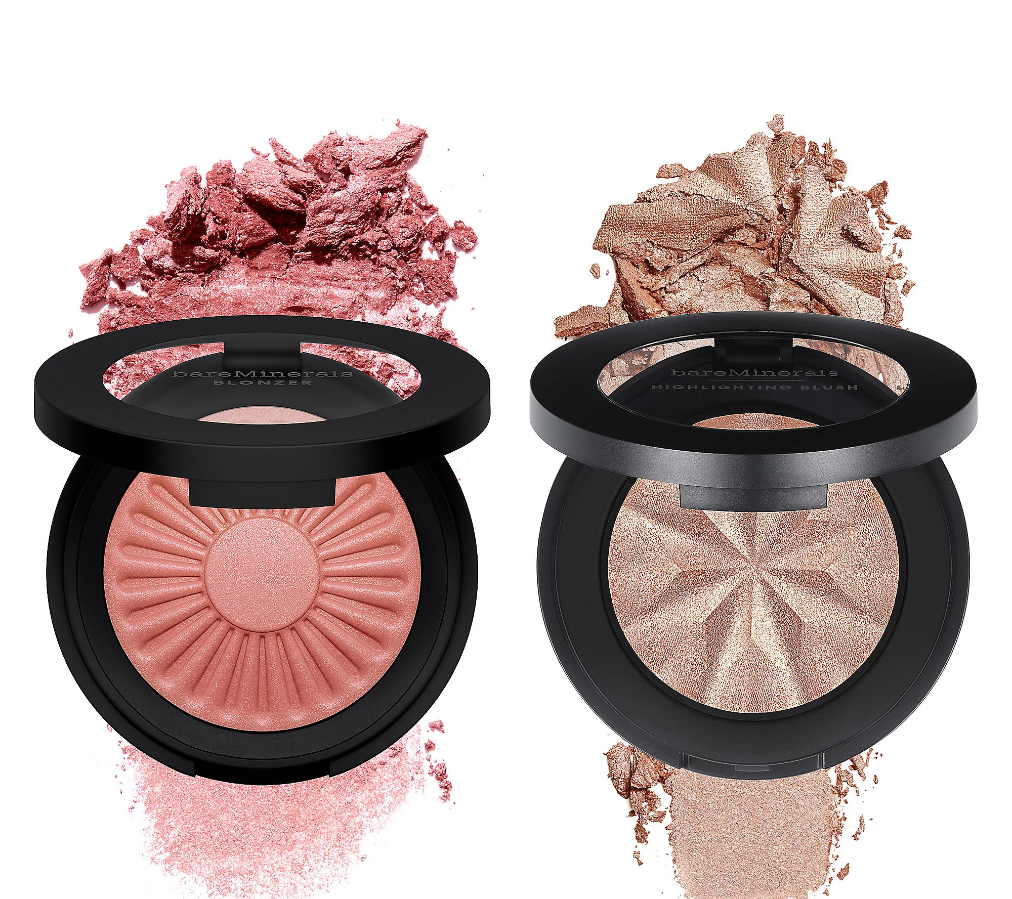 bareMinerals Gen Nude Highlighting Blush and Blonzer Duo | QVC