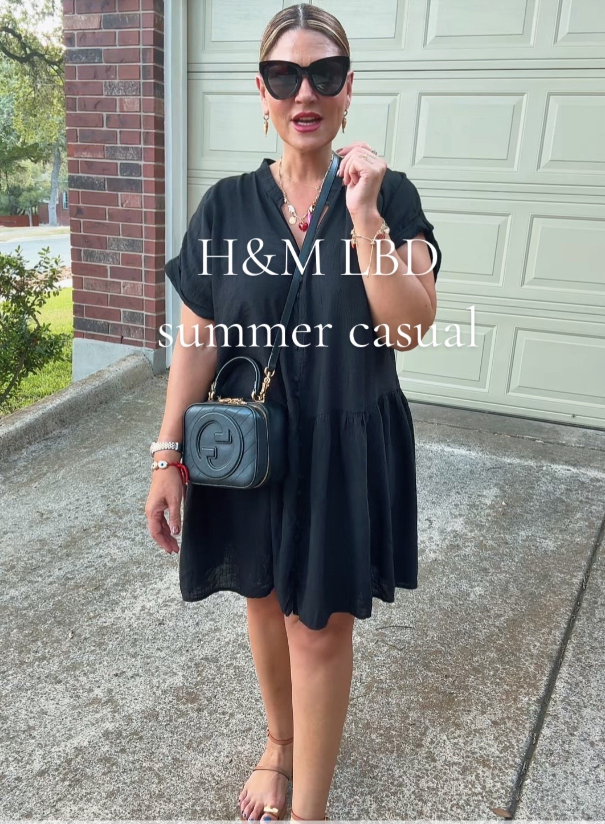 ✨ The little black dress that does it all — cool, chic & effortless. Perfect for this late-summer heat ☀️🖤  💫 #LBD #HMStyle #SummerStyle #OOTD #LTKFinds

#LTKFindsUnder50 #LTKMidsize #LTKOver40