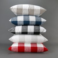 Buffalo Plaid Pillow Cover -Many Sizes - Big Check, Euro Sham, Decorative Throw, Red, Blue, Black, G | Etsy (US)