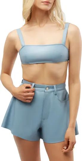 Vegan Leather Bra Top | Nordstrom Rack