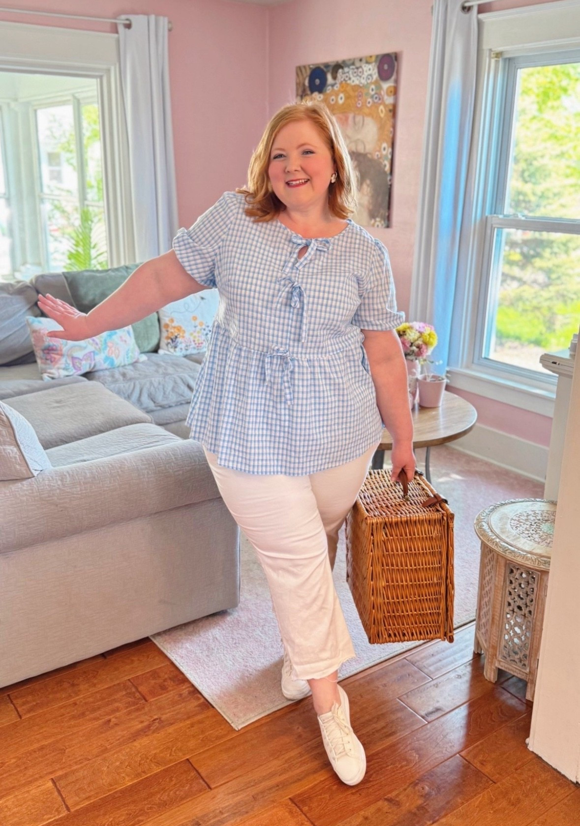 Summer Picnic Outfit Idea 🩵🧺 15% OFF this BloomChic Top with code BLOOMCHICKOL

#LTKFindsUnder100 #LTKPlusSize #LTKFindsUnder50