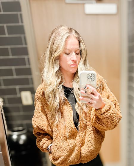 Heartless curling that you sleep in for the win! And this jacket is sooooo soft & comfy. I’m wearing a medium. There are so many colors to choose from  

#LTKsalealert #LTKGiftGuide #LTKfindsunder100