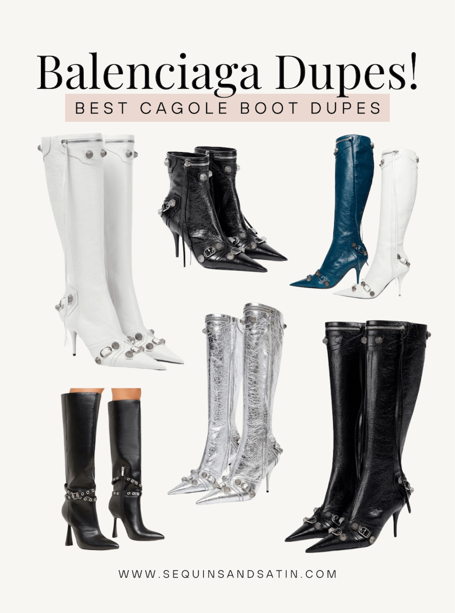 Balenciaga boot dupes!🫶

*not knockoffs, just similar vibes for less $

Designer dupes / designer inspired / designer shoe dupes / designer looks for less / designer inspired shoes / boots for fall / fall 2023 trends / fall shoe trends / motorcycle boots


#LTKfindsunder100 #LTKSeasonal #LTKshoecrush