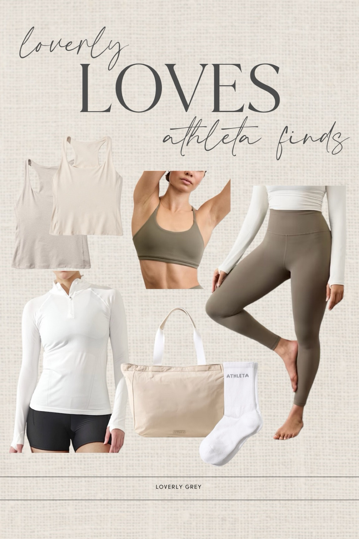 All of the neutrals from Athleta! I love this color palette! #AthletaPartner #powerofshe @athleta

Loverly Grey, workout finds, fitness pieces 

#LTKActive #LTKStyleTip #LTKSaleAlert