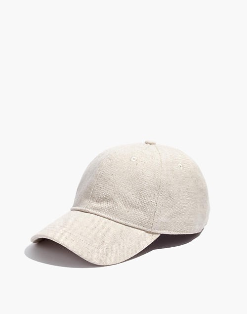Cotton-Linen Baseball Cap | Madewell