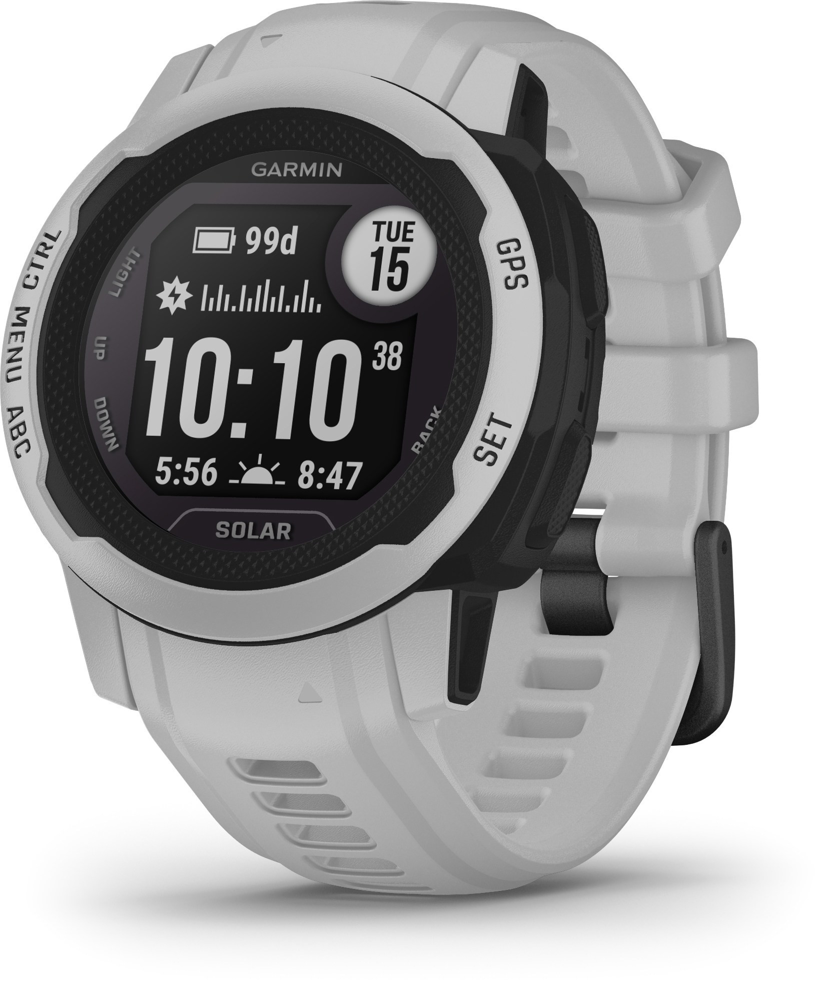 Garmin Instinct 2S Solar GPS Watch Gray | REI