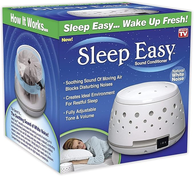 Sleep Easy Sound Conditioner, White Noise Machine Featuring Non Looping Soothing Natural Sound of... | Amazon (US)