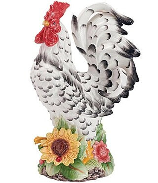 Fitz and Floyd Provence Rooster Figurine - Multi | Dillard's