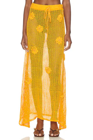 Golden Blossom Glacier Maxi Skirt
                    
                    Maaji | Revolve Clothing (Global)