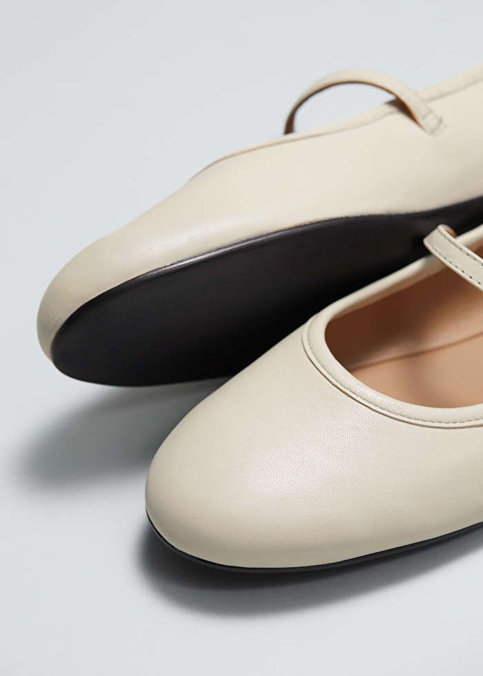 Mary Jane Leather Ballerina Flats | & Other Stories (EU + UK)
