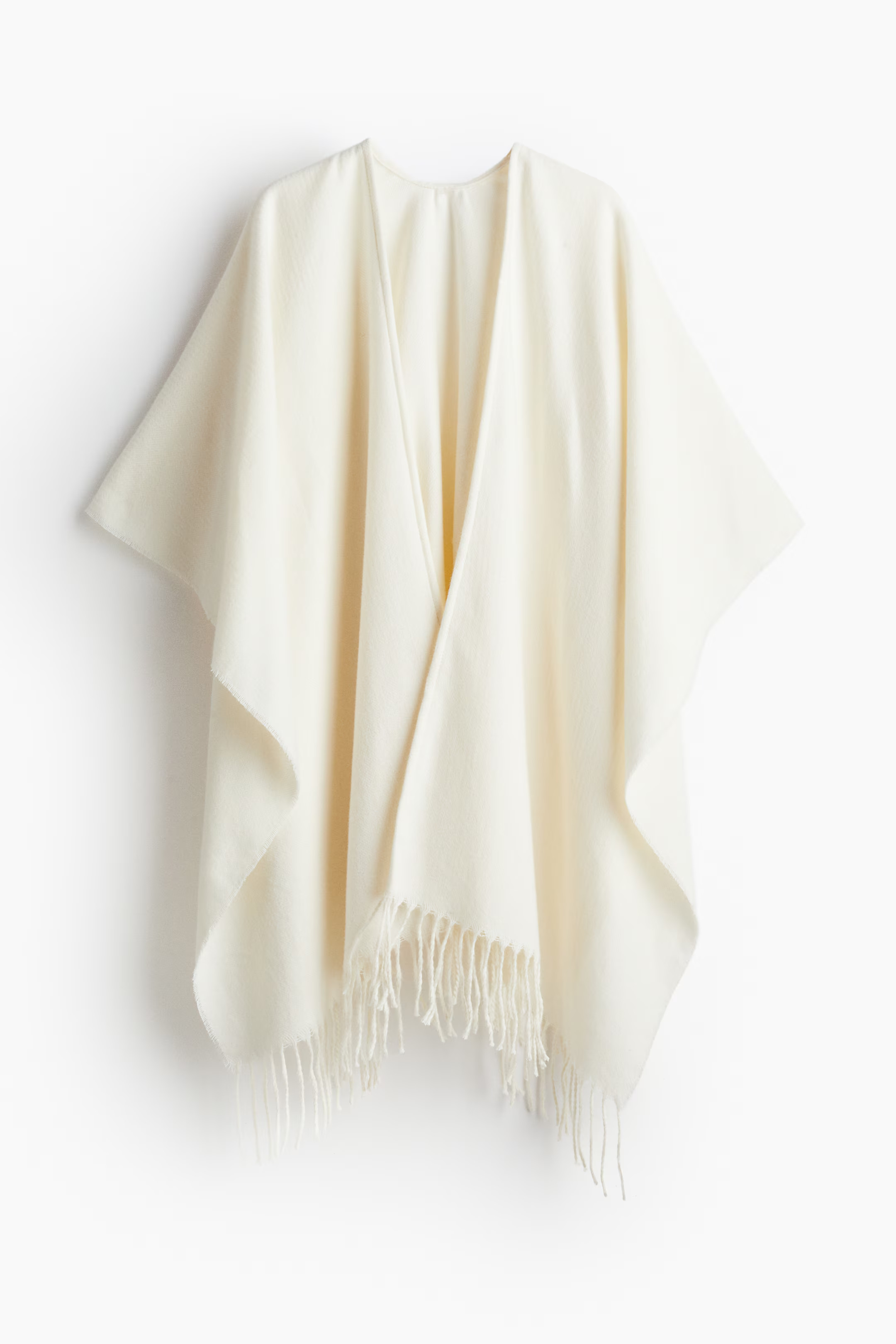 Fringe-trimmed Poncho | H&M (US + CA)