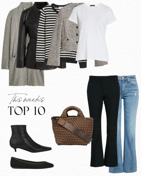 I love doing these top 10 best sellers every week because they really are some of my favorite pieces that everyone loves, which is why they’re the top 10 best sellers! This week is no different! These Peyton Bootcut jeans are some of my most worn jeans and I get compliments every time I wear them! I also saw this mini Naghedi tote in NY and absolutely loved it! Plus, all of these coats and sweaters are staples for fall! 

#LTKHolidaySale #LTKSeasonal #LTKGiftGuide