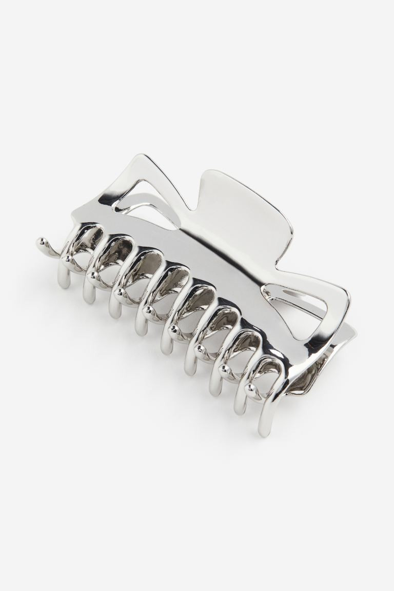 Pinza grande de metal - Plateado - MUJER | H&M ES | H&M (FR, IT, ES, PT, BE)