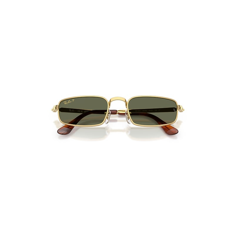Ray-Ban Rb3927 By A$ap Rocky Sunglasses Arista Gold Frame Green Lenses Polarized 54-21 | Ray-Ban (US)