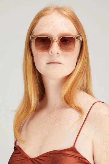 #04 Sunglasses in Ecru | Hampden Clothing