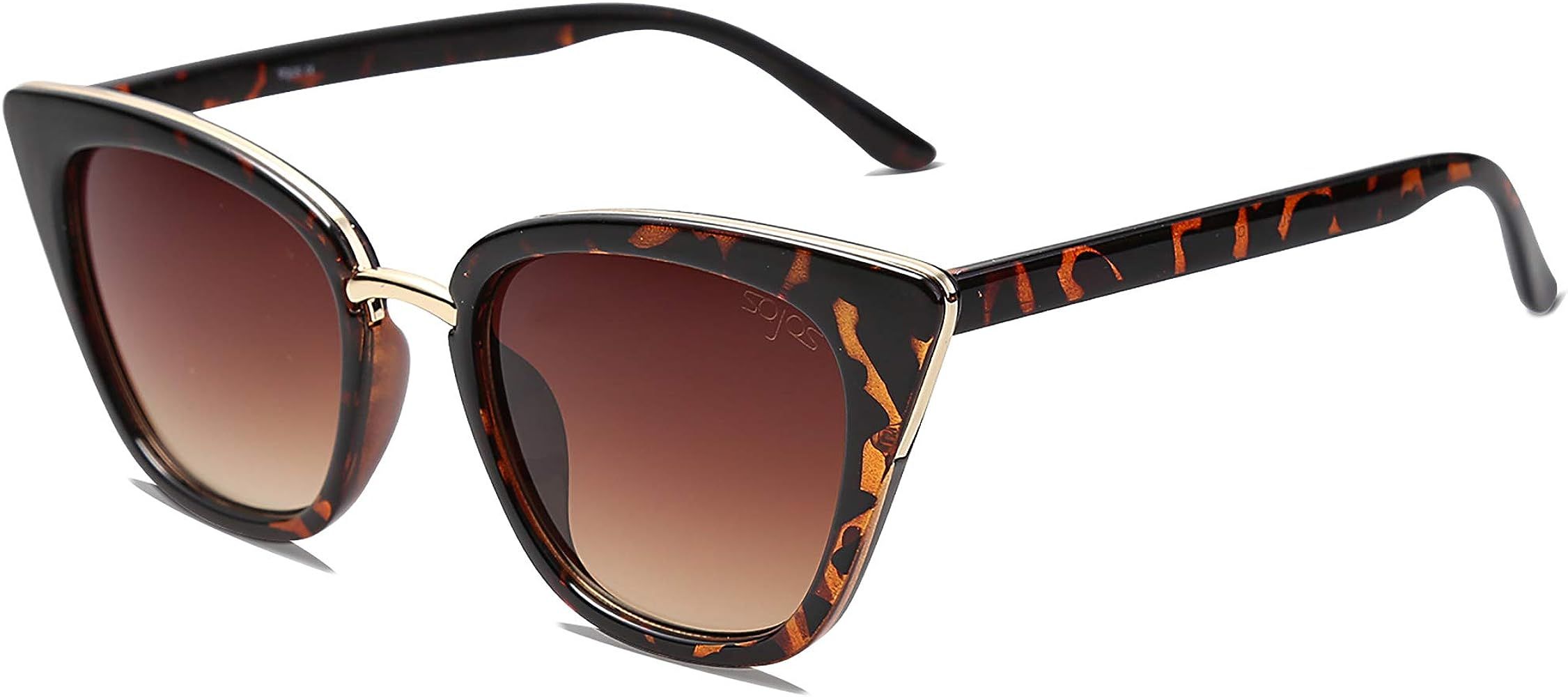 Cat Eye Designer Sunglasses Fashion UV400 Protection Glasses SJ2052 | Amazon (US)