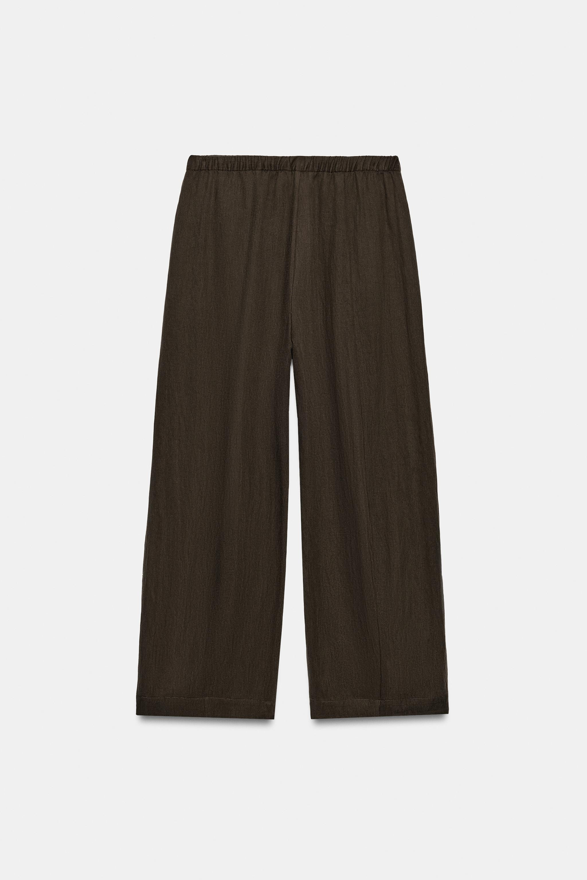 ZW COLLECTION BARREL PANTS | Zara US