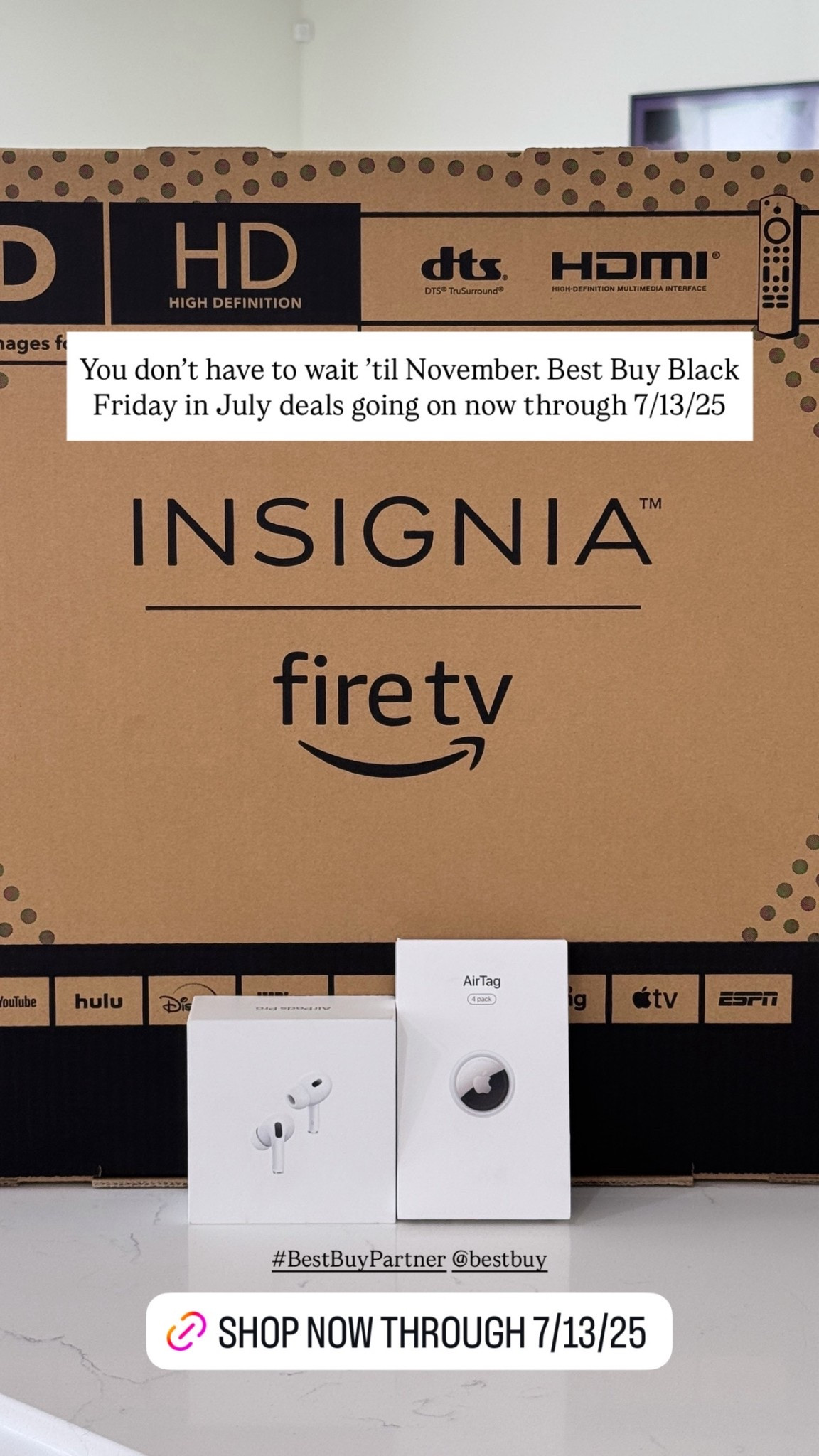 Don’t miss the big deals at Best Buy’s Black Friday in July! Now through 7/13/25! Shop the doorbusters now. @BestBuy #BestBuyPartner #LTKFinds