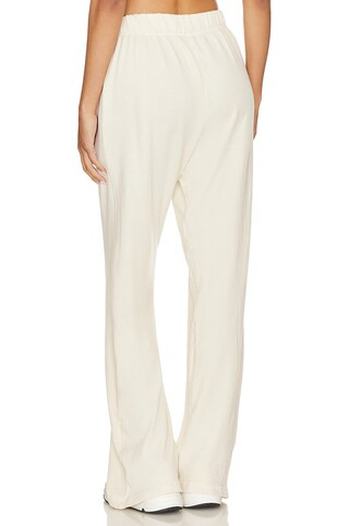 Michael Lauren Mabel Wide Leg Pant With Pocket in Ivory from Revolve.com | Revolve Clothing (Global)