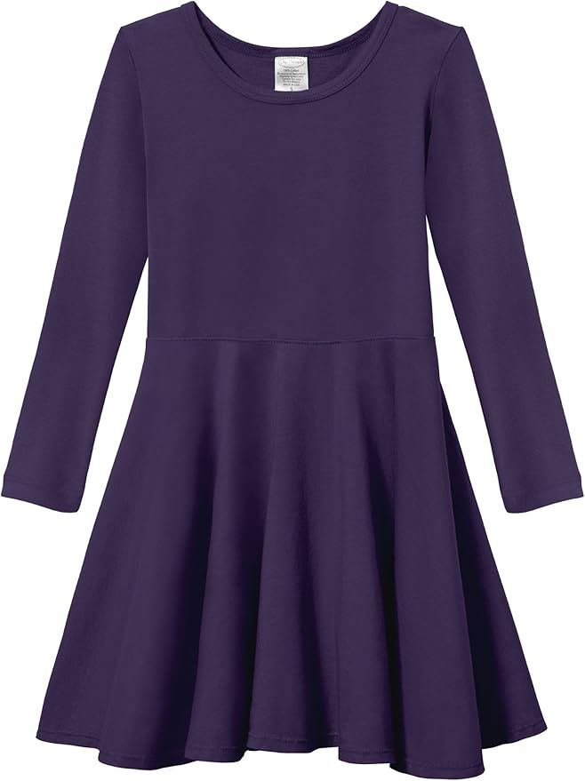City Threads Girls Twirly Skater Party Dress - All Cotton Made in USA | Amazon (US)