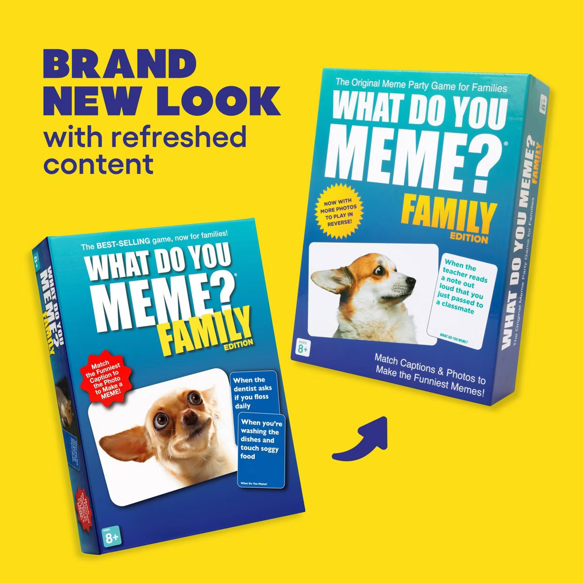 What Do You Meme? Family Edition Game: Creative Thinking Card Party for 3+ Players | Target