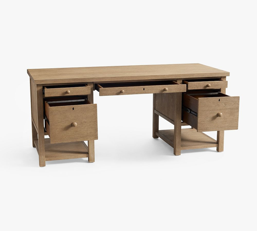 Farmhouse Executive Desk | Pottery Barn (US)