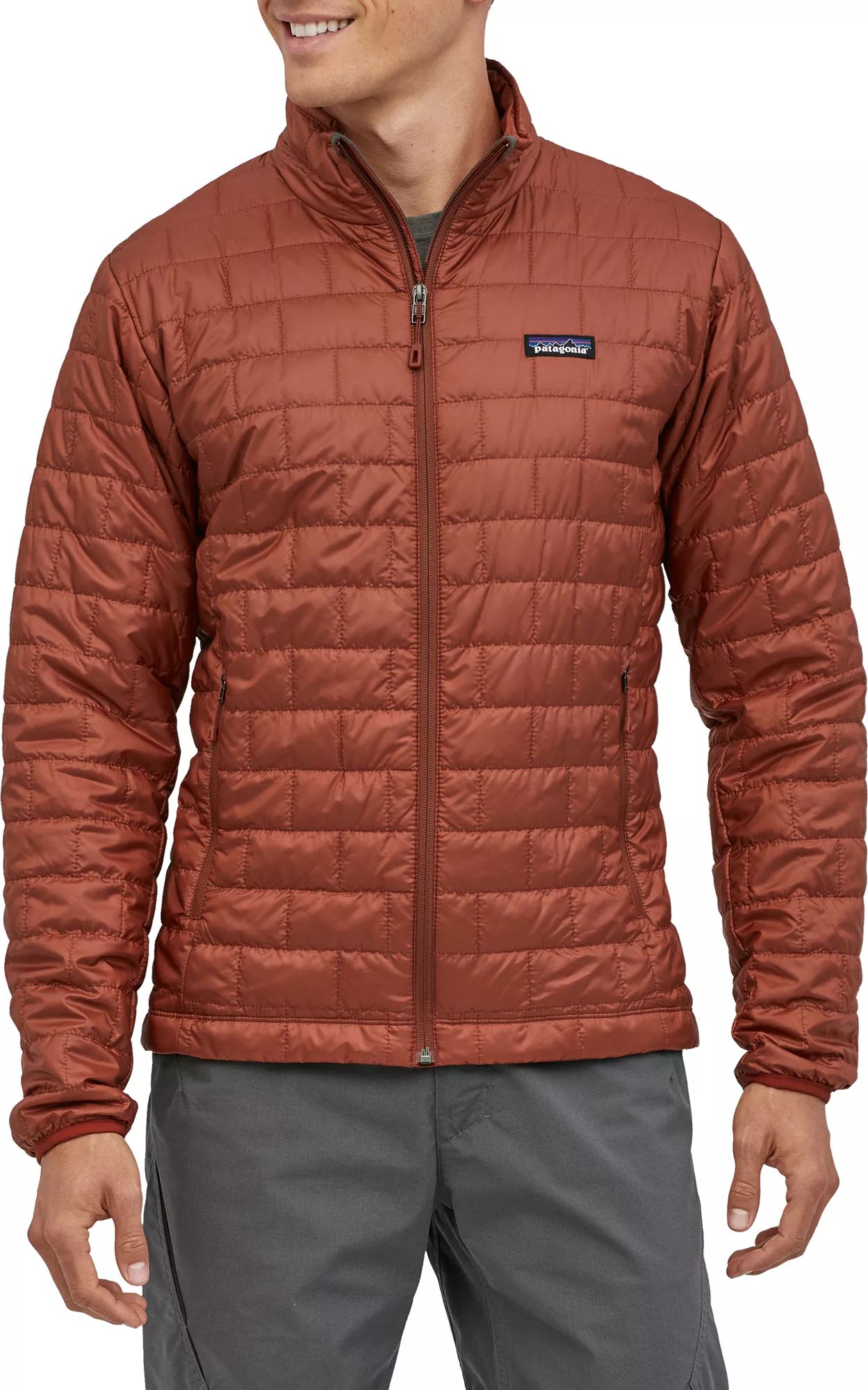 Patagonia Men's Nano Puff Jacket, Large, Barn Red | Holiday Gift | Dick's Sporting Goods