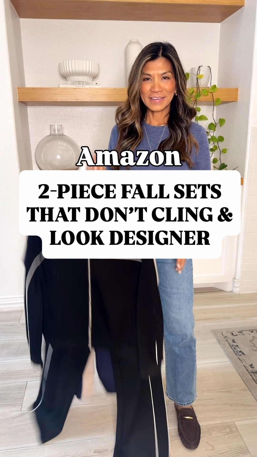 I’m 5’2” 118#ish for reference 
Everything in size small tts- except last set(all black wearing XS) -runs big size down on that one.
 Adidas sneakers size down. 
Slip-on mules size down. 
Accessories are linked.
Outfit at beginning of video is linked-small in top, jeans fit tts, size down in the loafer mules with gold detail. 
Fall outfits, travel outfit, airport outfit, Amazon finds, over 50 style, midlife fashion, petite fashion,midlife women, affordable fashion, fashion over40

#LTKPetite #LTKOver40 #LTKmomlife #LTKOver40 #LTKPetite #LTKTravel