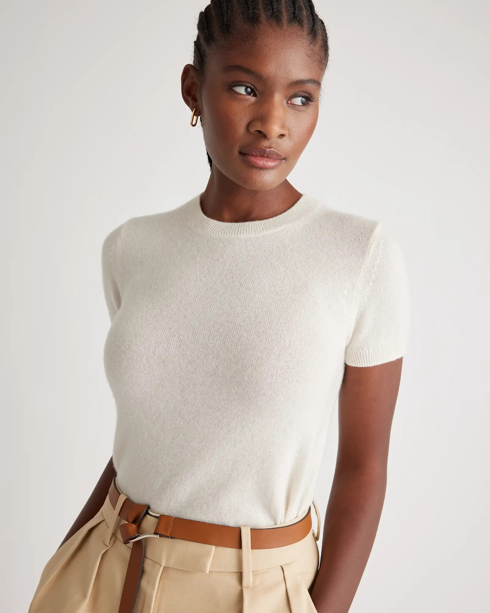 Mongolian Cashmere Tee | Quince